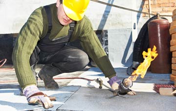 Lower Highmoor flat roof construction