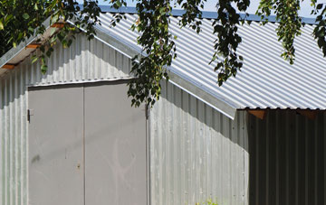 repairing Lower Highmoor metal garage roofing